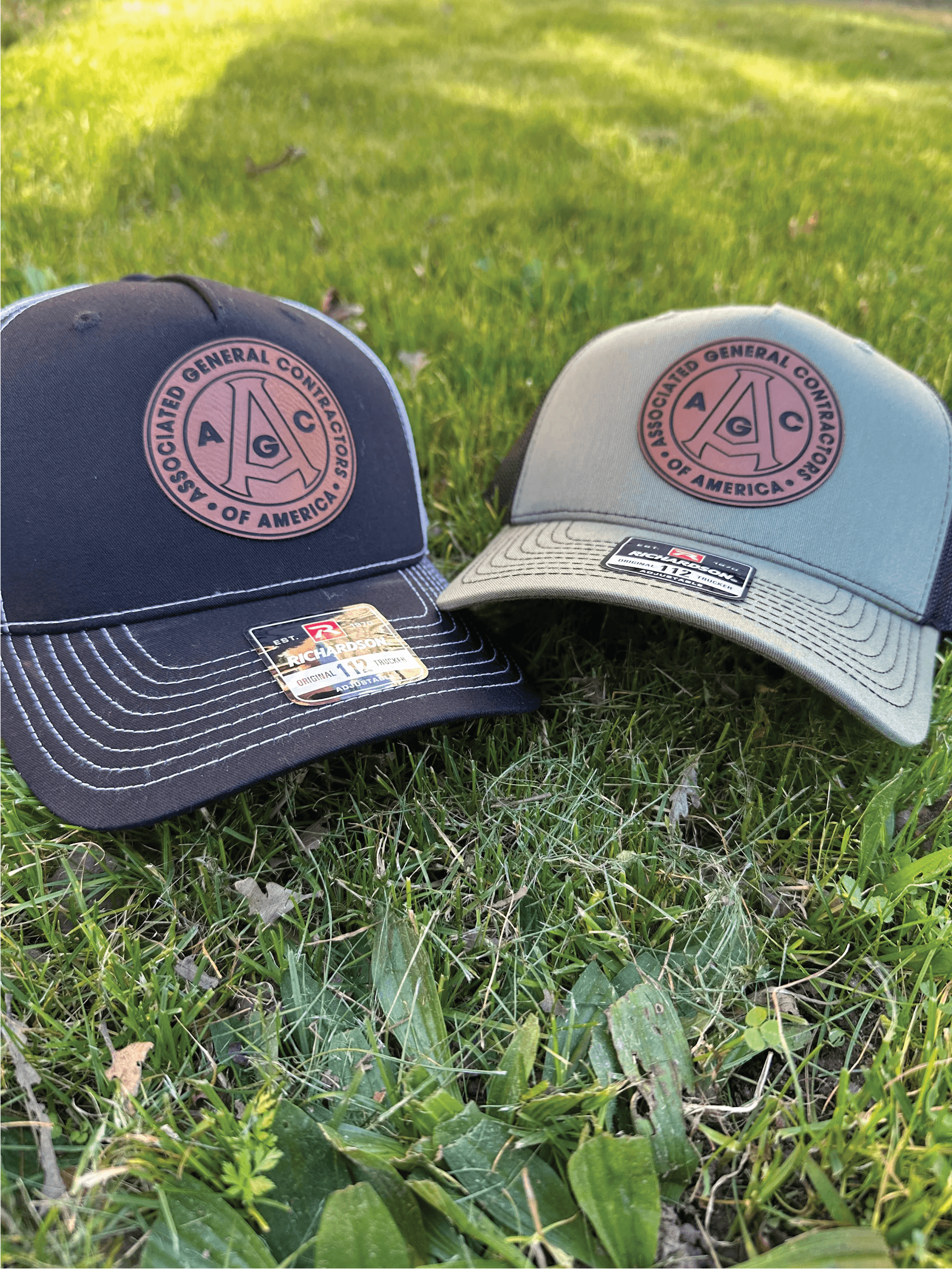 AGC Leather Patch Caps — Leather Patches